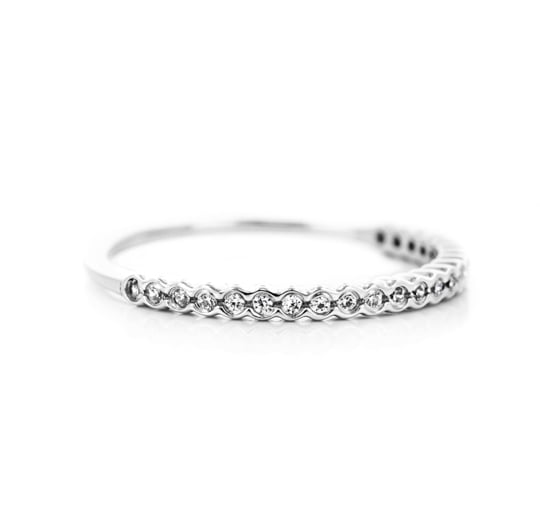 Lace Stackable Wedding Band