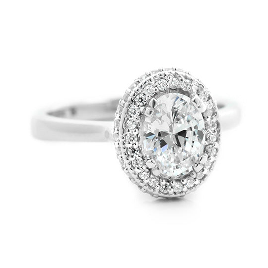Chantilly Stackable Engagement Ring