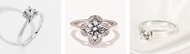 Save on an engagement ring and Diamond Hybrids