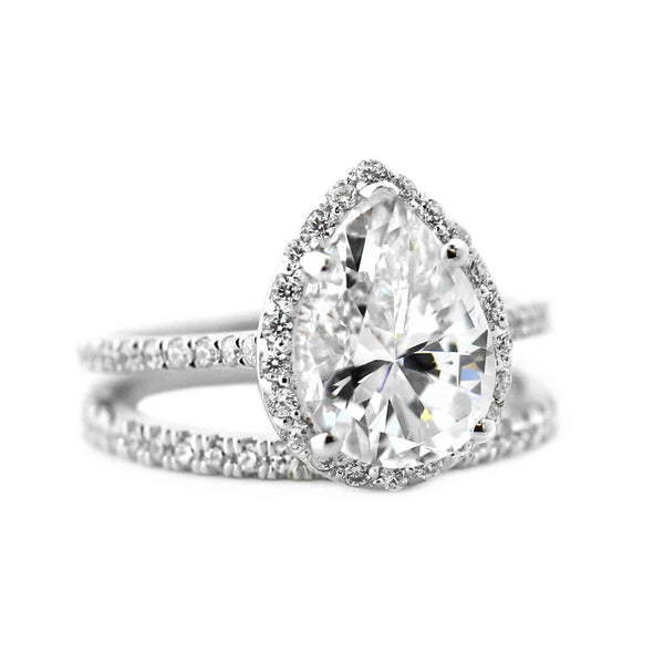 Heroine Accented Engagement Ring